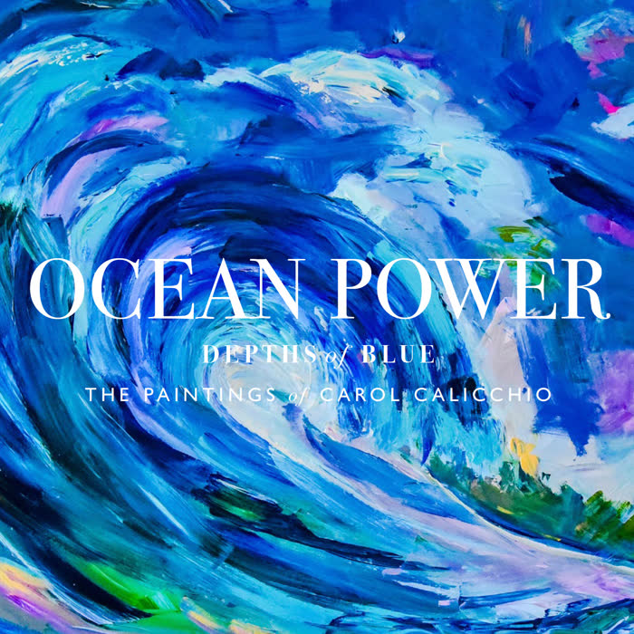 Ocean Power Coffee Table Book by Carol Calicchio