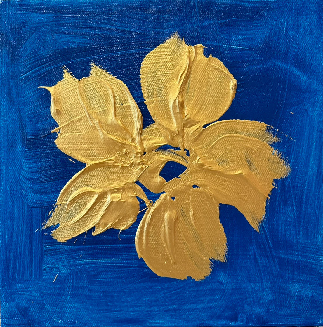 Golden Gardenia by Carol Calicchio